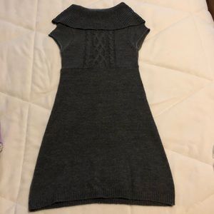 Gray Sweater Dress